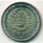 Германия, 2 евро 2012 год J (AU)