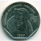 Франция, 2 франка 1997 год (AU)
