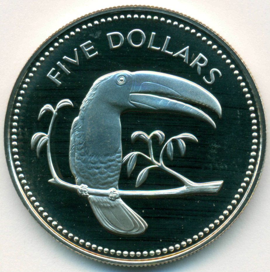 Nominal club. Монеты Белиза. Монета Америки 1974. 5 Долларов 1980. Доллар Белиза.