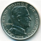 Монако, 1 франк 1976 год (AU)