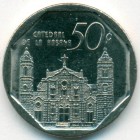 Куба, 50 сентаво 2002 год (AU)