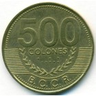 Коста-Рика, 500 колонов 2003 год (AU)