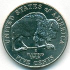 США, 5 центов 2005 год P (UNC)