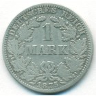 Германия, 1 марка 1875 год A