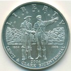 США, 1 доллар 2004 год (UNC)