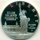 США, 1 доллар 1986 год (PROOF)