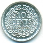 Нидерланды, 10 центов 1944 год P (AU)
