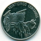 Доминиканская республика, 25 сентаво 1991 год (AU)