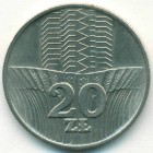 Польша, 20 злотых 1973 год (UNC)