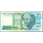 Бразилия, 200 крузейро 1990 год (UNC)