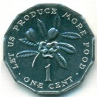 Ямайка, 1 цент 1975 год (UNC)