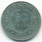 Британский Гондурас, 50 центов 1894 год