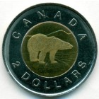 Канада, 2 доллара 1996 год (UNC)
