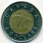 Канада, 2 доллара 1996 год