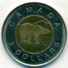 Канада, 2 доллара 1996 год (AU)