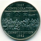 Канада, 1 доллар 1982 год (UNC)