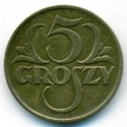 Польша, 5 грошей 1923 год