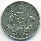 Австралия, 1 шиллинг 1916 год