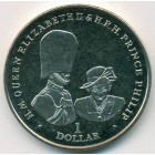 Британские Виргинские острова, 1 доллар 2017 год (UNC)