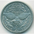 Новая Каледония, 1 франк 1977 год (UNC)
