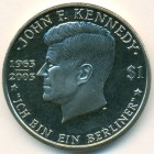 Британские Виргинские острова, 1 доллар 2003 год (UNC)