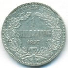 Южная Африка, 1 шиллинг 1897 год