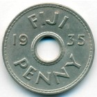 Фиджи, 1 пенни 1935 год