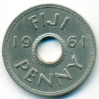 Фиджи, 1 пенни 1961 год (AU)