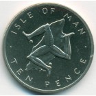 Остров Мэн, 10 пенсов 1977 год (AU)
